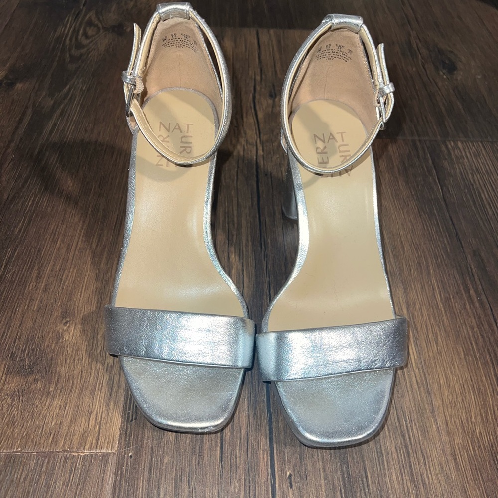 Naturalizer Silver Women's Heels
